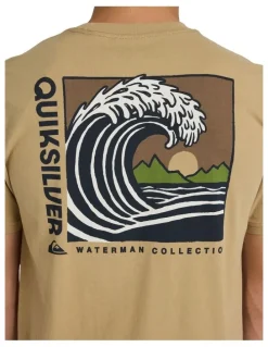 Quiksilver Heavy Weather T-Shirt In Cornstalk