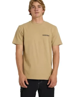 Quiksilver Heavy Weather T-Shirt In Cornstalk