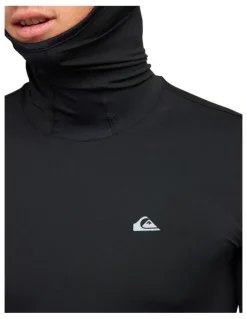 Quiksilver Highline UPF50 Hooded Long Sleeve Rashguard Black