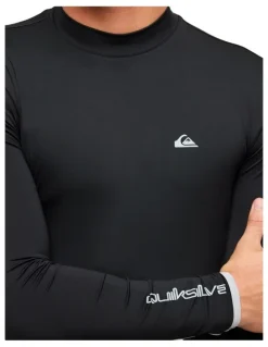 Quiksilver Highline UPF50 Long Sleeve Rashguard Black