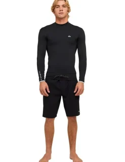 Quiksilver Highline UPF50 Long Sleeve Rashguard Black