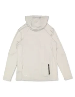 Quiksilver Hotpoint Hooded Long Sleeve Rashguard In Grey Violet