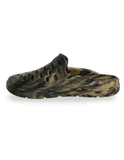 Quiksilver Makua Mule Sandals Army Green/Black/Camo