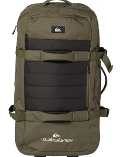 Quiksilver New Reach Wheelie Luggage Bag in Grape