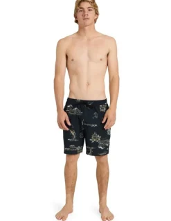 Quiksilver Ocean 18 Volley Shorts In Black