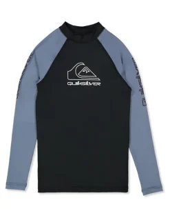 Quiksilver Ontourlsyt Rash Vest in Blue