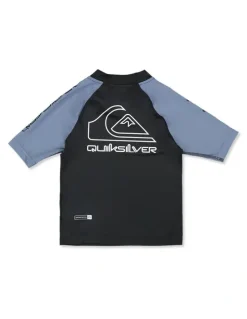 Quiksilver On Tour Rash Vest in Blue