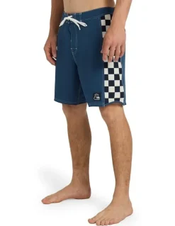 Quiksilver Original Arch 18 Boardshorts In Dark Denim