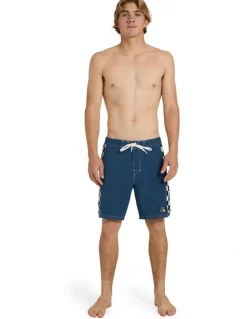 Quiksilver Original Arch 18 Boardshorts In Dark Denim