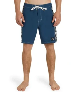 Quiksilver Original Arch 18 Boardshorts In Dark Denim