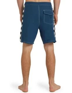 Quiksilver Original Arch 18 Boardshorts In Dark Denim