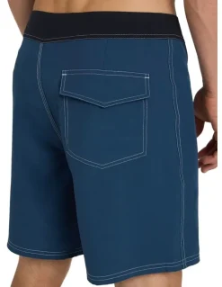 Quiksilver Original Straight 18 Boardshorts In Dark Denim