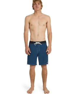 Quiksilver Original Straight 18 Boardshorts In Dark Denim