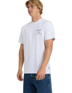Quiksilver Retro Arch T-Shirt White