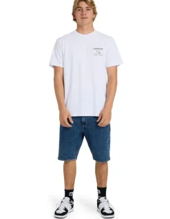 Quiksilver Retro Arch T-Shirt White