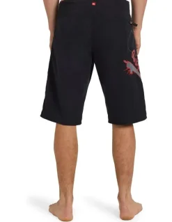 Quiksilver Scrawl 22 Boardshorts In Black
