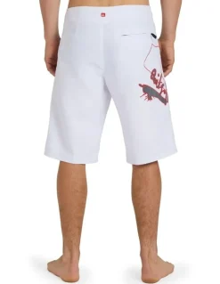 Quiksilver Scrawl 22 Boardshorts In White