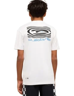 Quiksilver Sea Drip Surf T-shirt in White