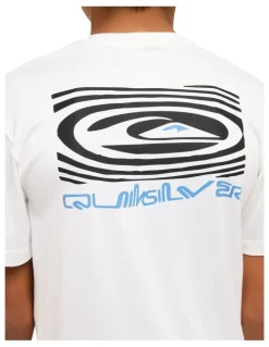 Quiksilver Sea Drip Surf T-shirt in White