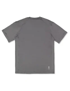Quiksilver Sea Grass UV Short Sleeve Rashguard In Iron Gate
