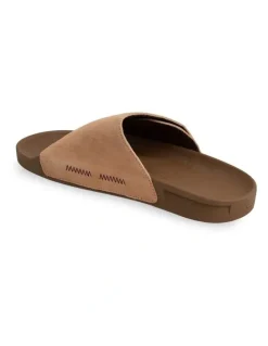 Quiksilver Sunset Suede Sandals Tan