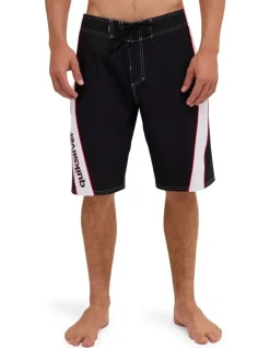 Quiksilver Surfsilk Switch 21 Boardshorts In Black
