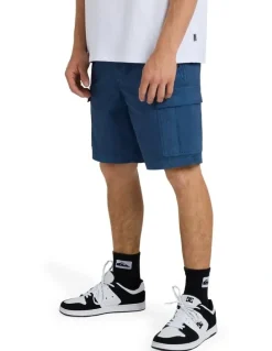 Quiksilver Taxer Surfwash Amphibian 19 Hybrid Shorts Dark Denim