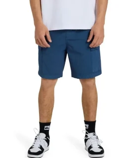 Quiksilver Taxer Surfwash Amphibian 19 Hybrid Shorts Dark Denim