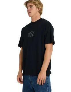 Quiksilver The Oversized Bowl T-Shirt Black