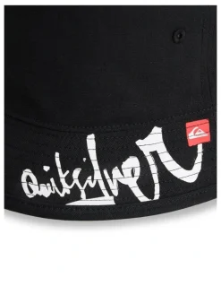 Quiksilver Tricky Bucket Hat In Black