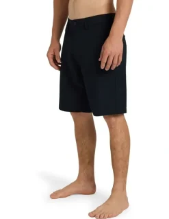 Quiksilver Union Amphibian 20 Hybrid Shorts In Black
