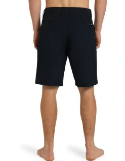 Quiksilver Union Amphibian 20 Hybrid Shorts In Black