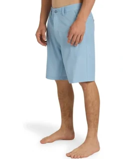 Quiksilver Union Amphibian 20 Hybrid Shorts In Blue Fog