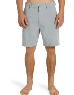 Quiksilver Union Heather Amph 19 Hybrid Shorts Quarry Heather