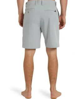Quiksilver Union Heather Amph 19 Hybrid Shorts Quarry Heather