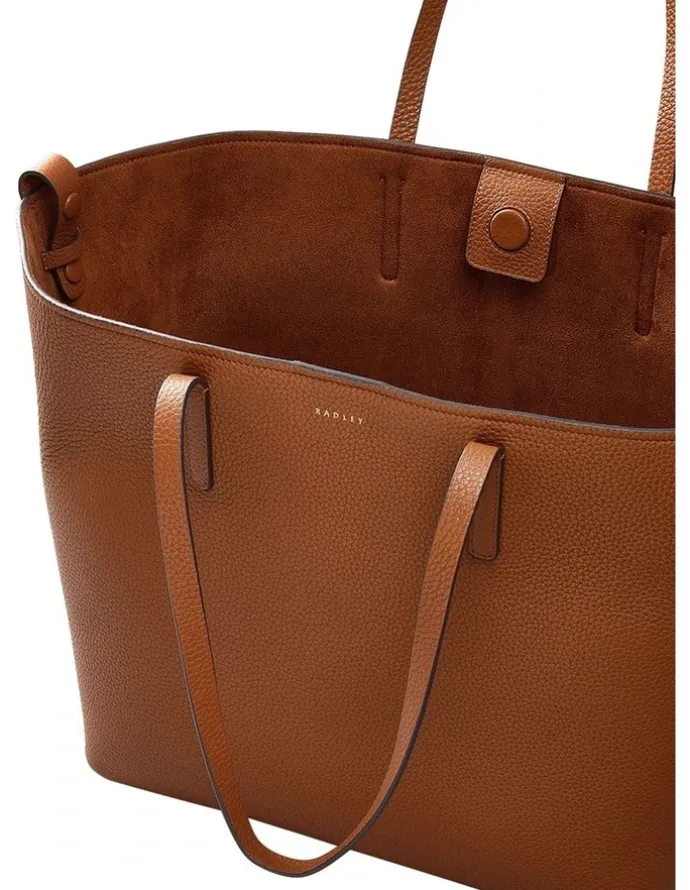 Radley Dukes Place Large Open Top Tote in Tan