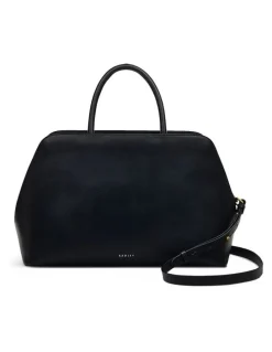 Radley Liverpool Street Icon Medium Ziptop Grab Bag in Black