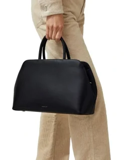 Radley Liverpool Street Icon Medium Ziptop Grab Bag in Black
