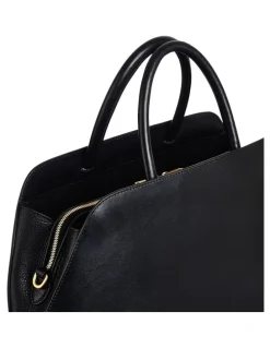 Radley Liverpool Street Icon Medium Ziptop Grab Bag in Black