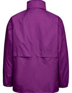 Rainbird Stowaway Kids Waterproof Rain Jacket in Dusty Pink