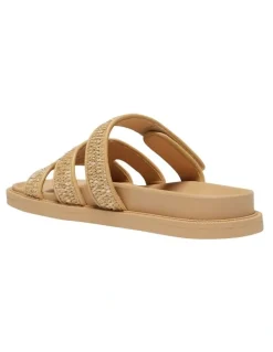 Ravella Guru Sandals in Tan Raffia