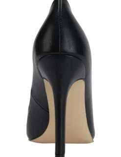 Ravella Harbour Heeled Shoes in Black Smooth