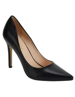 Ravella Harbour Heeled Shoes in Black Smooth