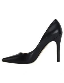 Ravella Harbour Heeled Shoes in Black Smooth