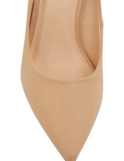 Ravella Harbour Heeled Shoes in Nude Smooth