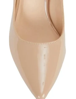 Ravella Wild Nude Patent Heeled Shoes