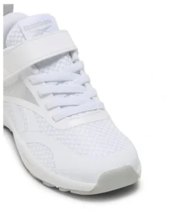 Reebok Energen Run Elastic Lace And Top Sport Shoe in White