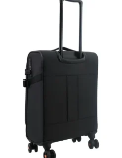 Reebok Pro 54cm Cabin Leather Film Soft Shell Case in Black
