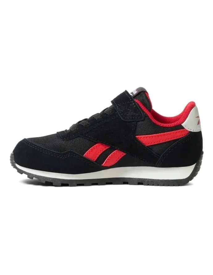 Reebok Reebok Glide Low Elastic & Top Strap Sneakers In Black