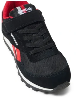 Reebok Reebok Glide Low Elastic & Top Strap Sneakers In Black
